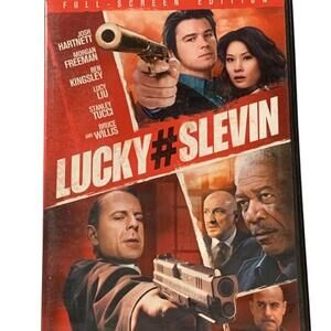Lucky Number Slevin DVD 2006 Full-Screen Crime Thriller Mystery Film